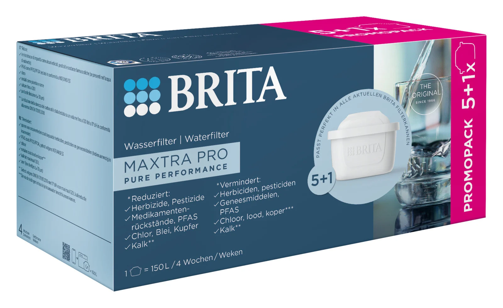 Картридж для фільтру-глечика Brita MXPro All-in-1, 5+1 шт.